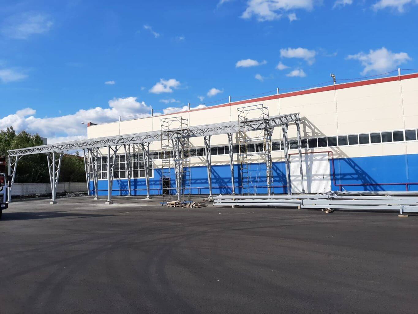 Навесы для ТЭЦ фото 3