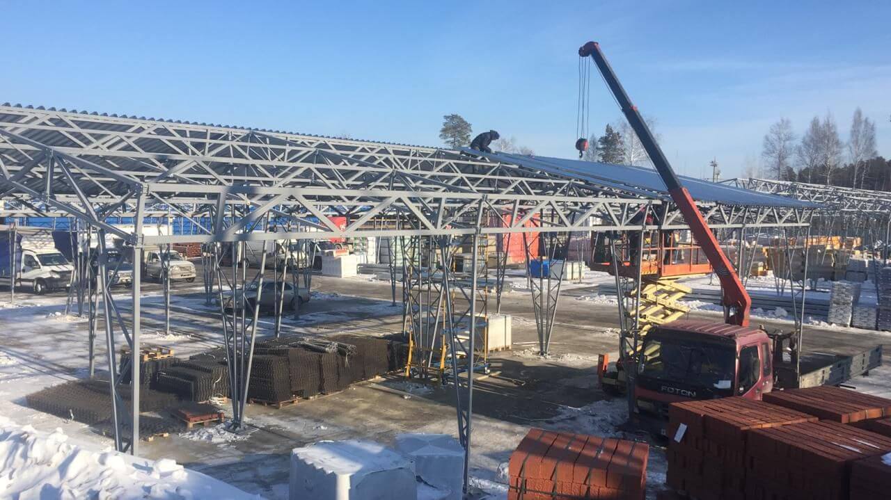 Навесы ТЭЦ фото 3