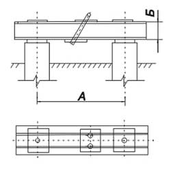 Ростверки двухсвайных фундаментов фото 4