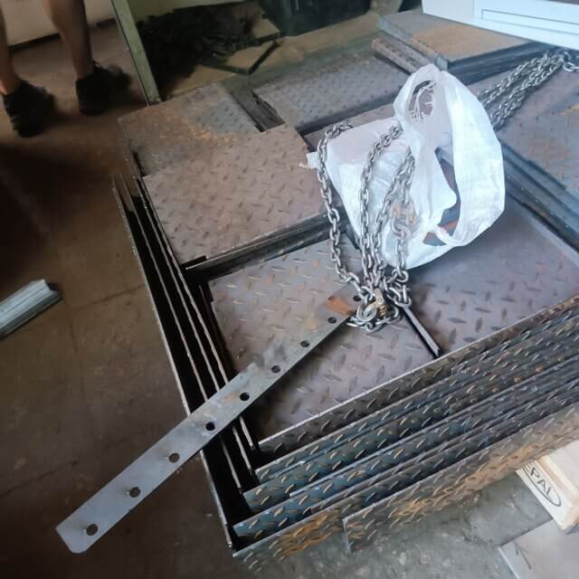 Гибка рефленого листа 4мм фото 2